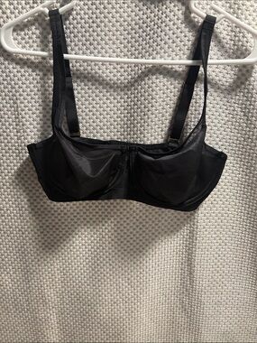 Soma Black Sheer Underwire Bra